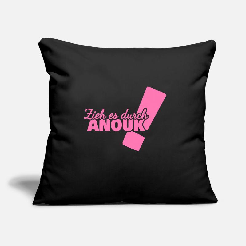 Anouk comme prénom Coussin et housse de 45 x 45 cm