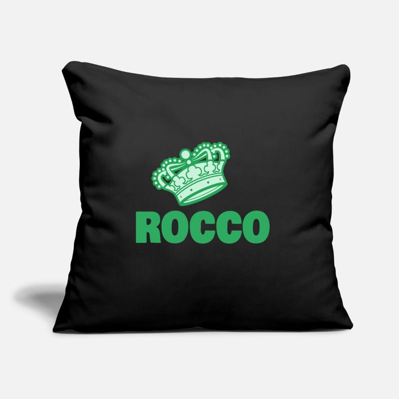 Rocco as a given name Sofa pillow with filling 45cm x 45cm