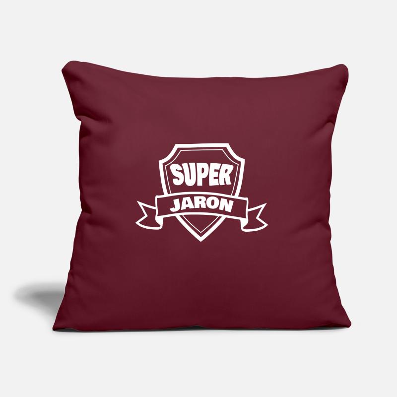 First name Jaron Sofa pillow with filling 45cm x 45cm