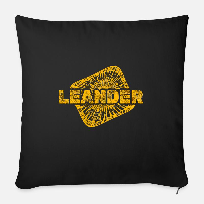 Sternenstaub Leander - Sofakissen mit Füllung 45 x 45 cm - Schwarz