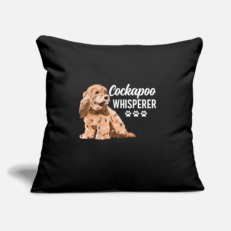 Cockapoo Dog Sofa pillow with filling 45cm x 45cm