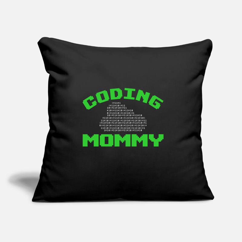 Programmierer Mama Coding Mommy Design Sofakissen mit Füllung 45 x 45 cm