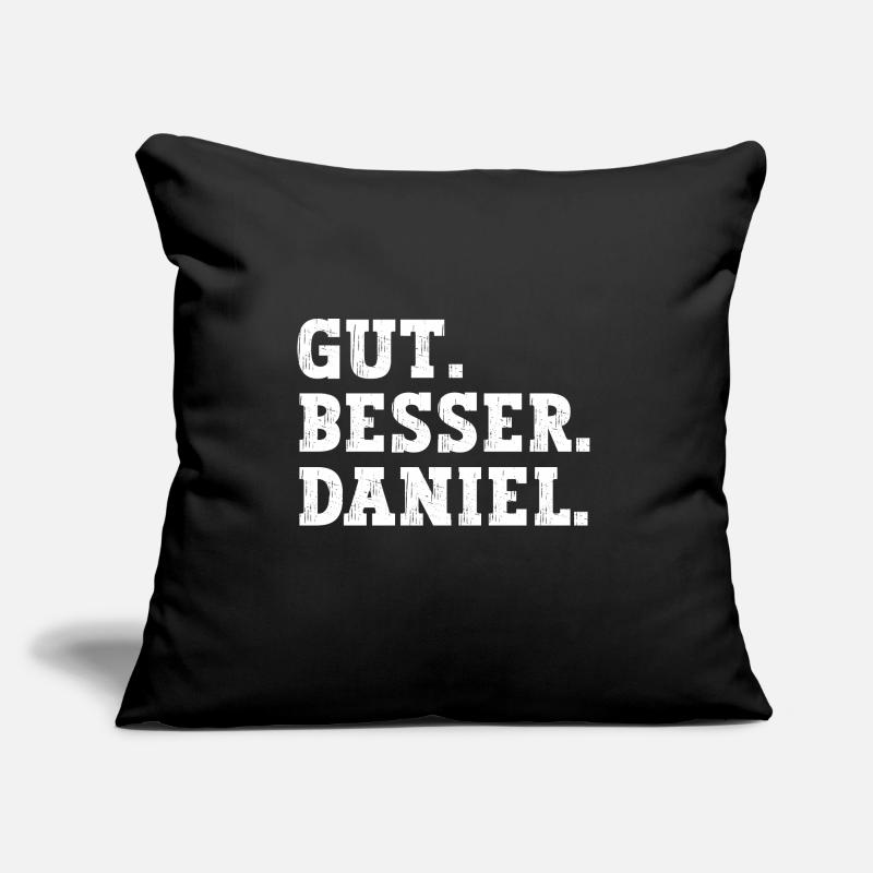Gut Besser Daniel Lustiger Spruch Name Daniel Sofakissen mit Füllung 45 x 45 cm