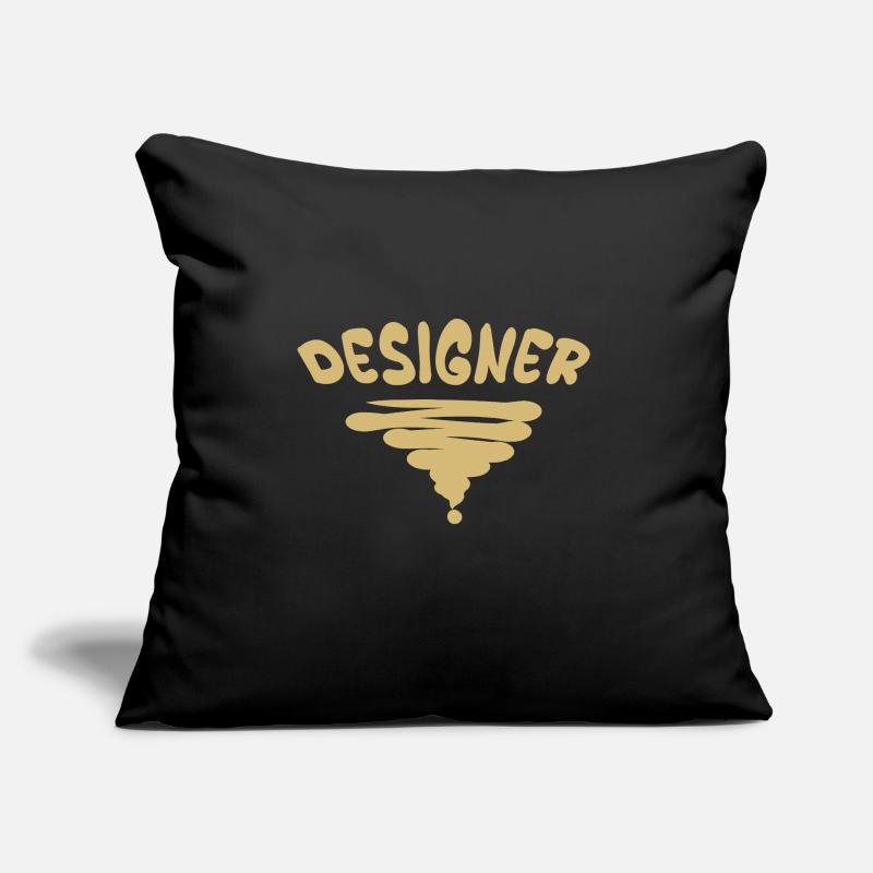 Designer als Beruf Sofakissen mit Füllung 45 x 45 cm