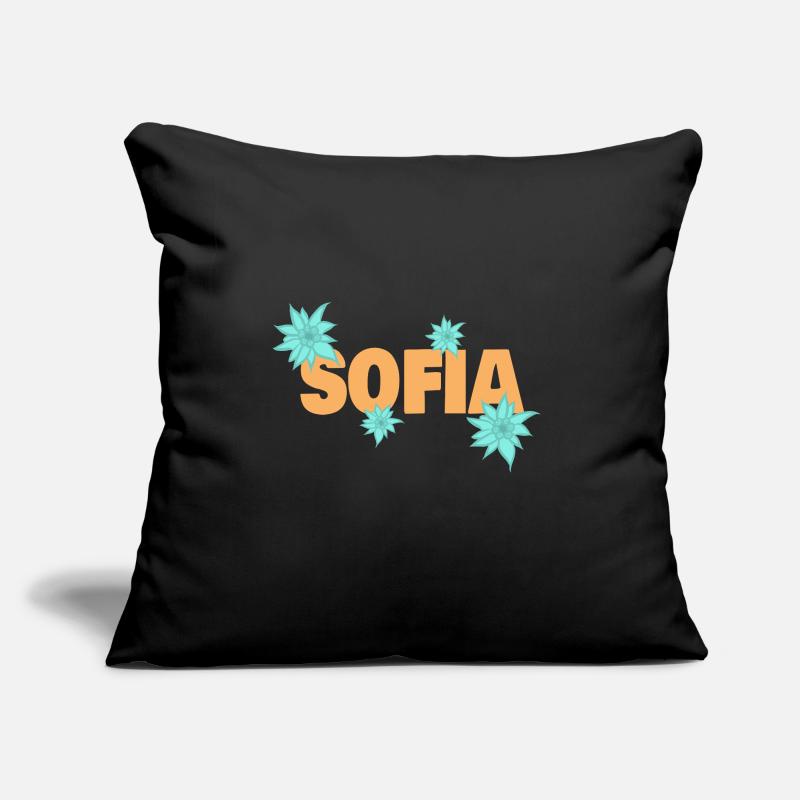 Cadeau pour Sofia Coussin et housse de 45 x 45 cm