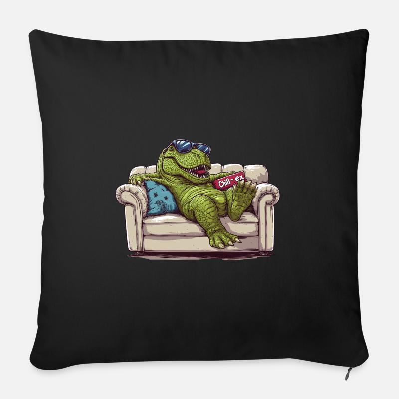 Chill-ex - Sofakissen mit Füllung 45 x 45 cm - Schwarz