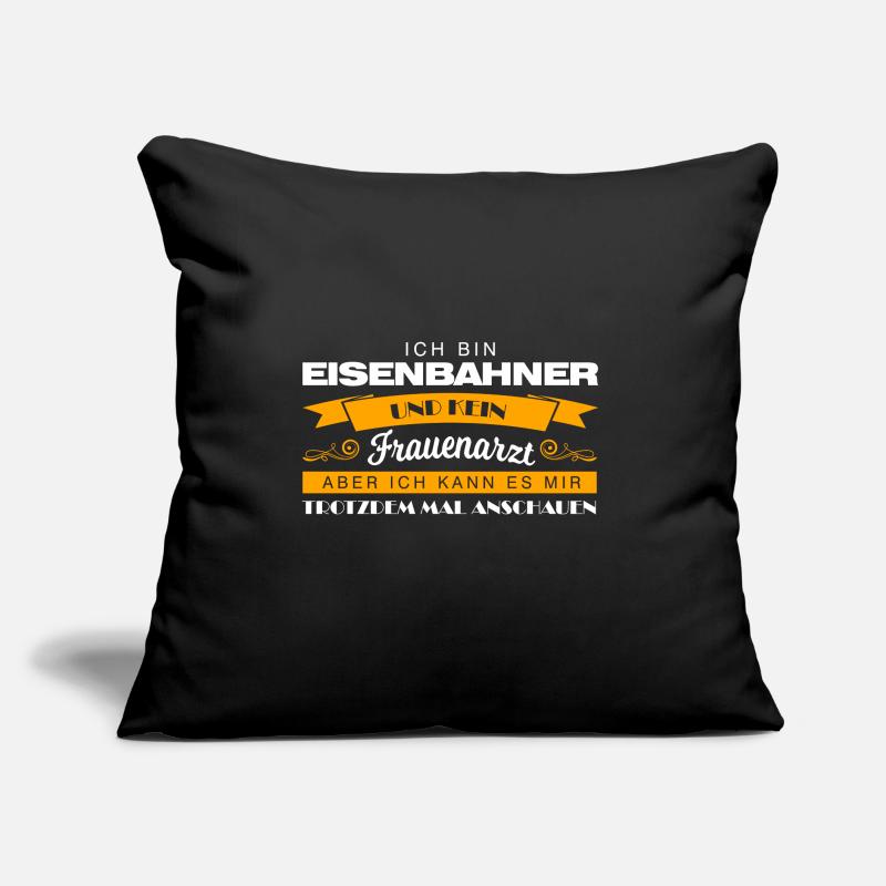 Eisenbahner Beruf Bahn Geschenk Sofakissen mit Füllung 45 x 45 cm