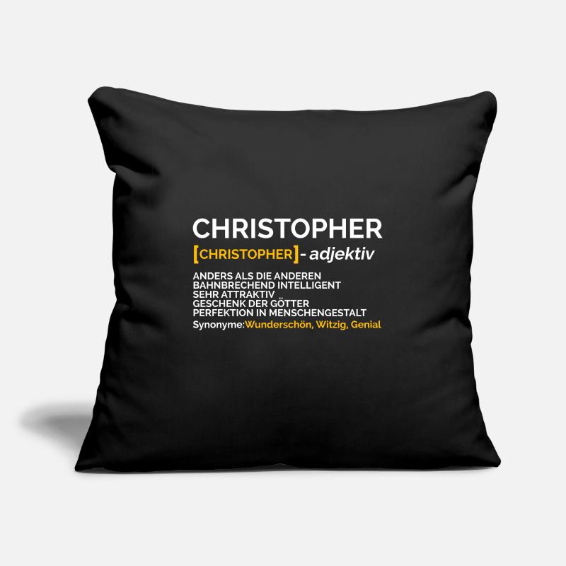 Christopher Sofakissen mit Füllung 45 x 45 cm