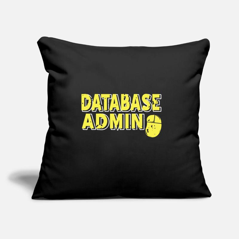 Retro Vintage DATABASE Admin Awesome Designs Sofa pillow with filling 45cm x 45cm