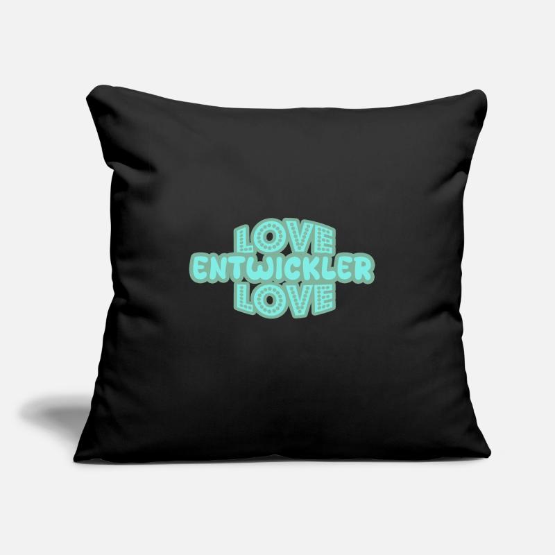 Developers as a saying Sofa pillow with filling 45cm x 45cm