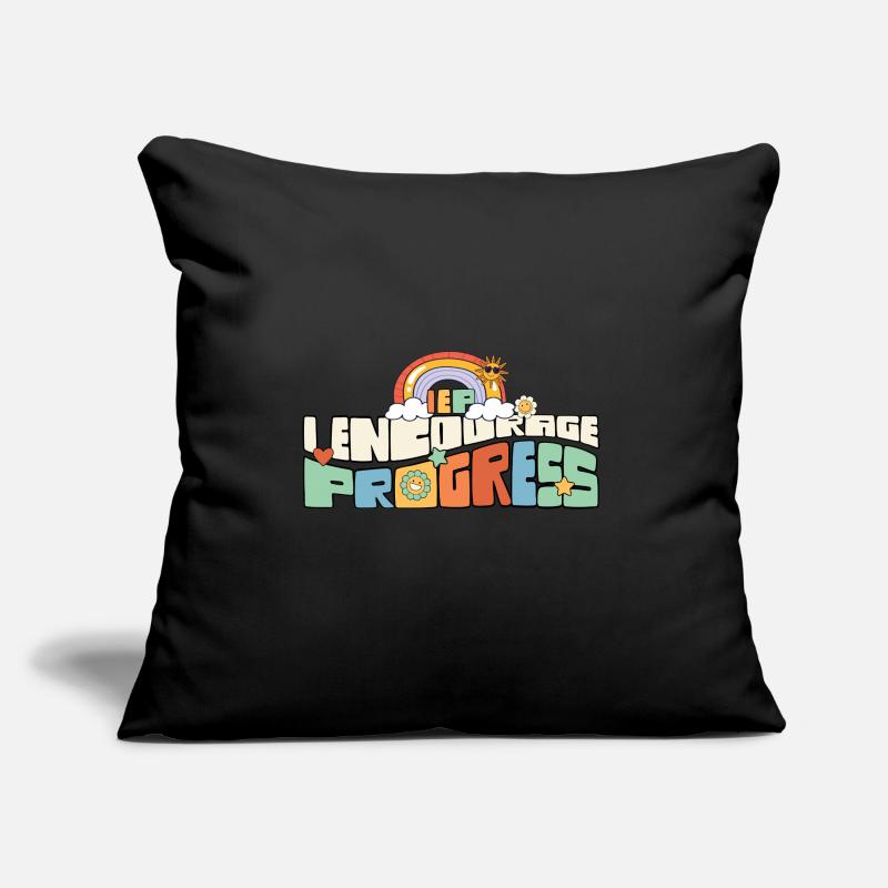 J’encourage le progrès ABA thérapeute accéléré enseignant Coussin et housse de 45 x 45 cm