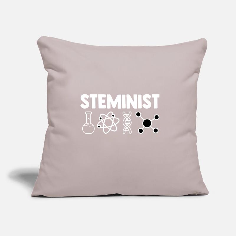 Steminist Software Developer Coder Nerd Conmputer Sofakissen mit Füllung 45 x 45 cm