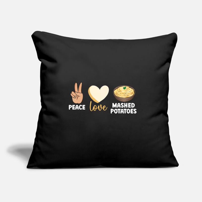 Mashed potatoes Mashed potatoes Sofa pillow with filling 45cm x 45cm