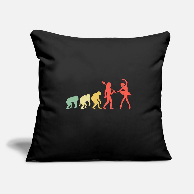 Evolution Dancing For Dancing Dancer Choreografie Sofakissen mit Füllung 45 x 45 cm