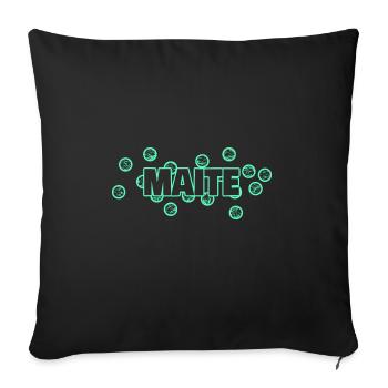 Children Maite - Sofa pillow with filling 45cm x 45cm - black - Front