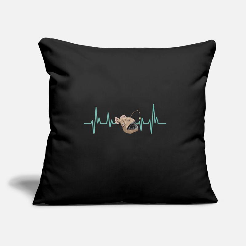 Frogfish Deep Sea Angler Angler Fish Sofa pillow with filling 45cm x 45cm