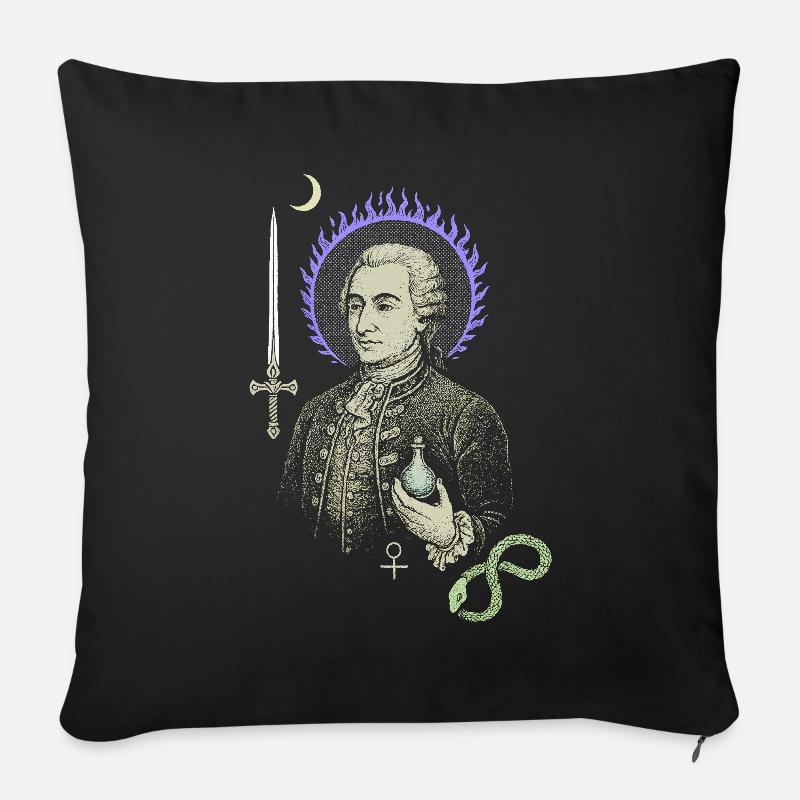 Saint-Germain - Sofakissen mit Füllung 45 x 45 cm - Schwarz
