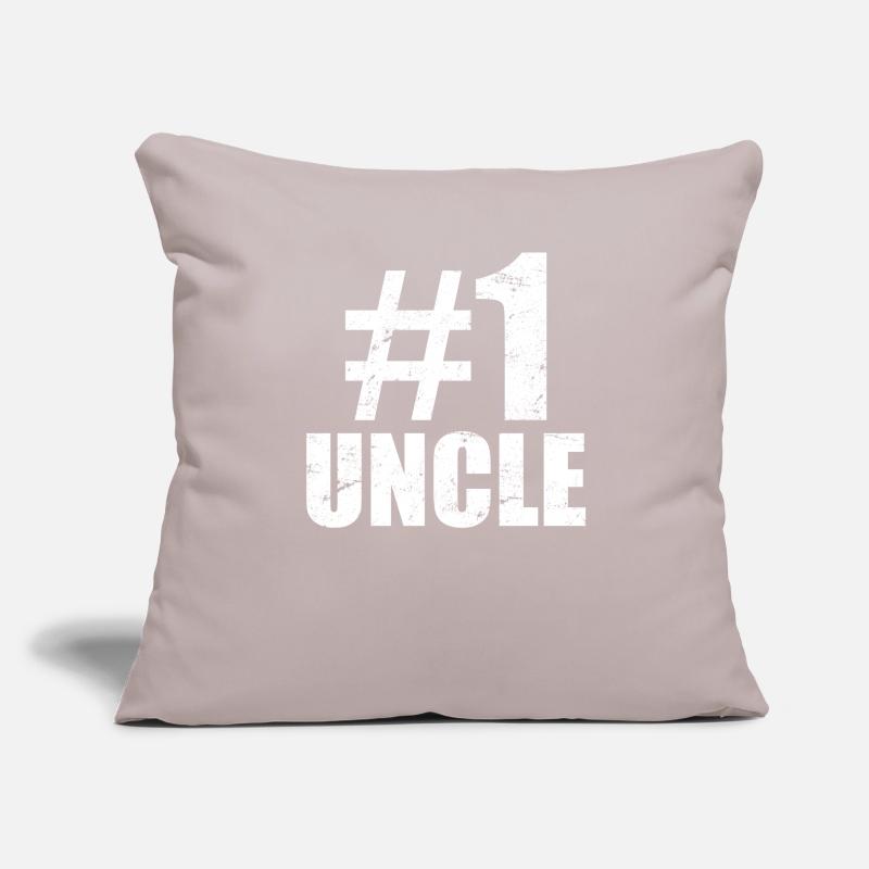 No 1 Uncle - Bester Onkel Nr. Eins Sofakissen mit Füllung 45 x 45 cm