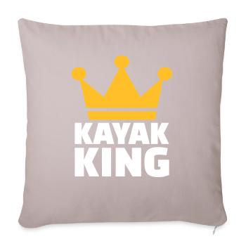 kayak - Sofa pillow with filling 45cm x 45cm - light taupe - Front