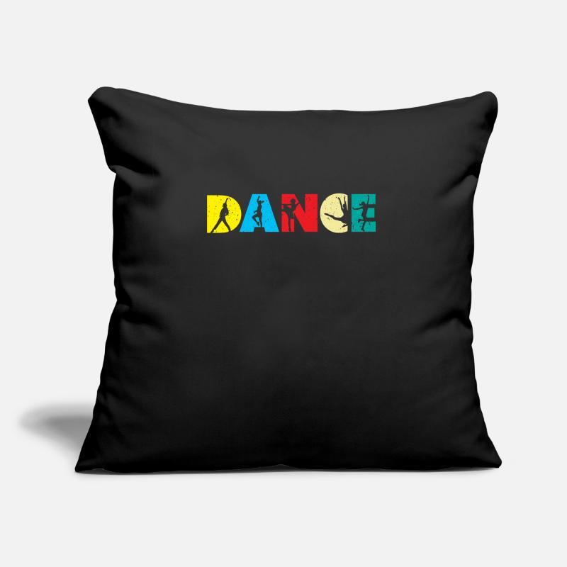 Dancing dancer dancer dance dance school Sofa pillow with filling 45cm x 45cm
