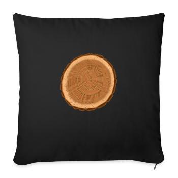 Tronçonneuse bois Tronçonneuse Scie à moteur Forestier forestier - Coussin et housse de 45 x 45 cm - noir - Devant