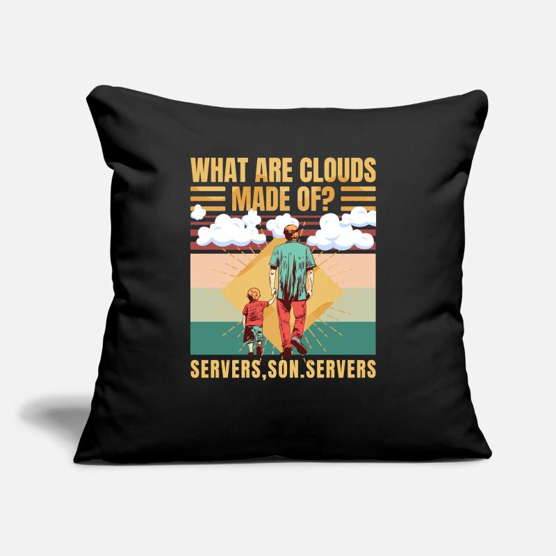 Funny Programmer Software Developer Computer Coussin et housse de 45 x 45 cm