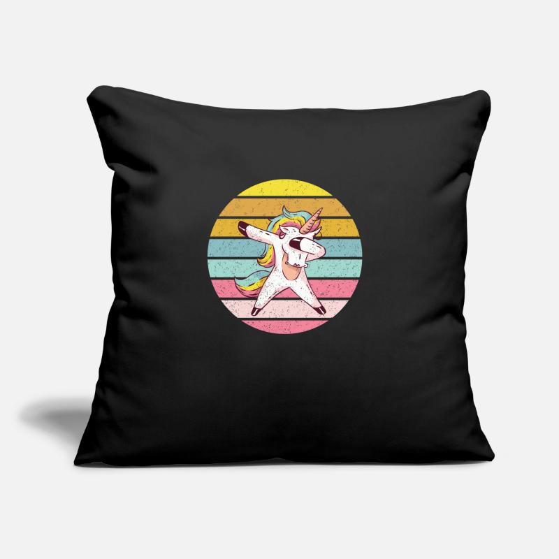 Dabbing unicorn Sofa pillow with filling 45cm x 45cm