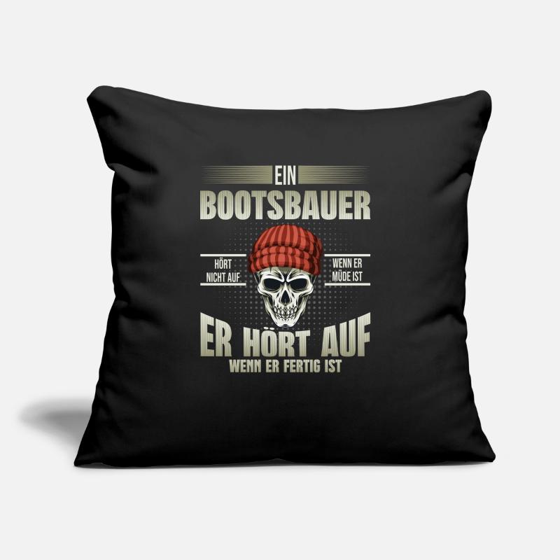 Bootsbauer Schiffsbauer Sofakissen mit Füllung 45 x 45 cm