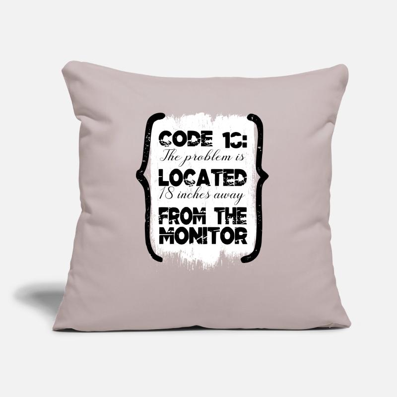 encrypt equestrian hacking computer codes fun Sofakissen mit Füllung 45 x 45 cm