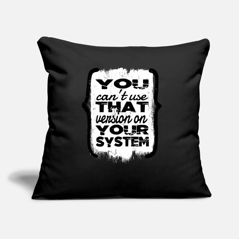Geek Computer Humour Fullstack Developer Cool Coussin et housse de 45 x 45 cm