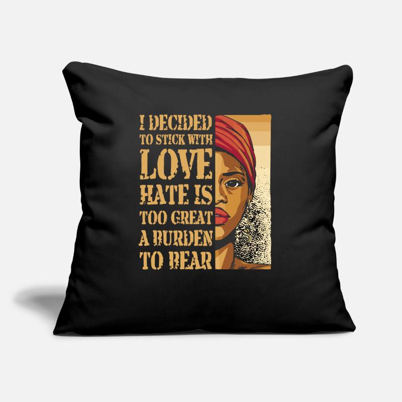 Hate Is Too Great A Burden To Bear Sofa pillow with filling 45cm x 45cm