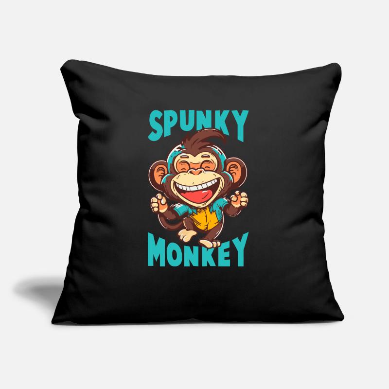 Spunky Monkey Sofa pillow with filling 45cm x 45cm