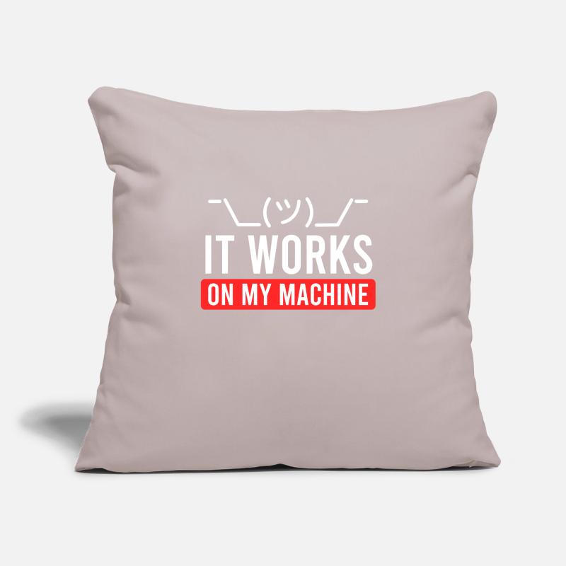 Coder Spruch Software Tester Debugging Informatik Sofakissen mit Füllung 45 x 45 cm