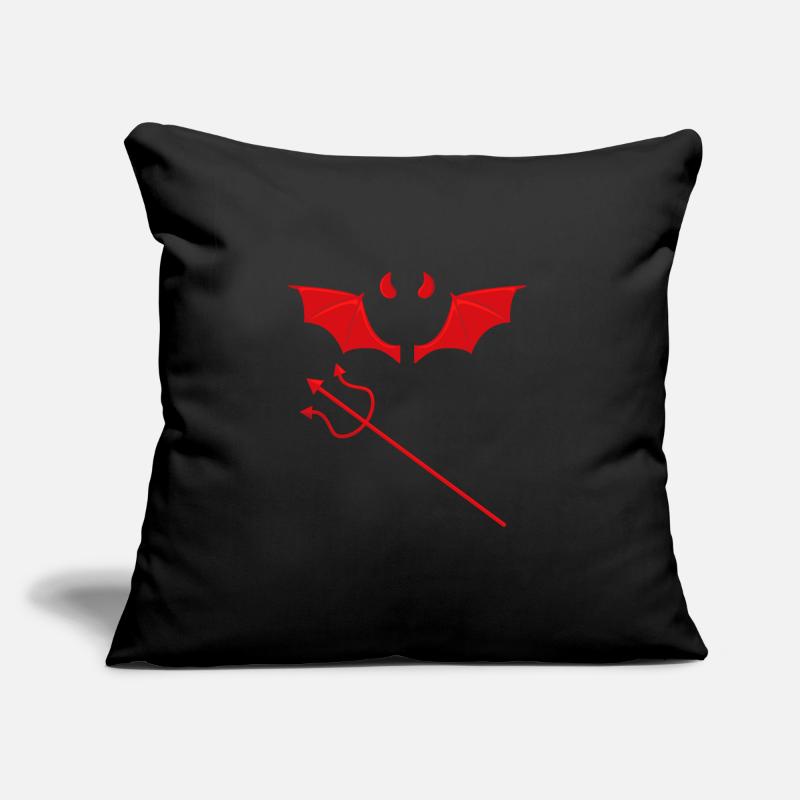 Teufel Santan Devil Evil Teufelchen Sofa pillow with filling 45cm x 45cm