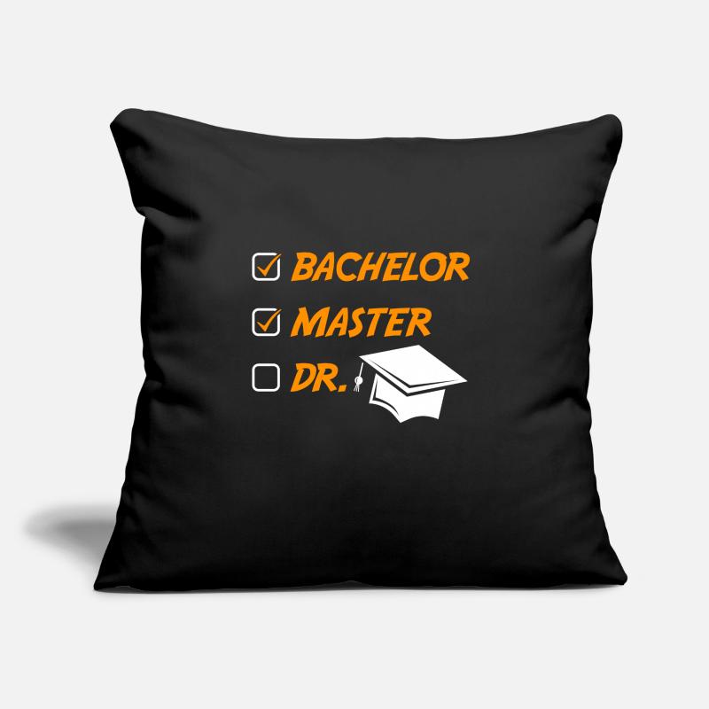 Master 2022 Master Hut Master Degree Coussin et housse de 45 x 45 cm