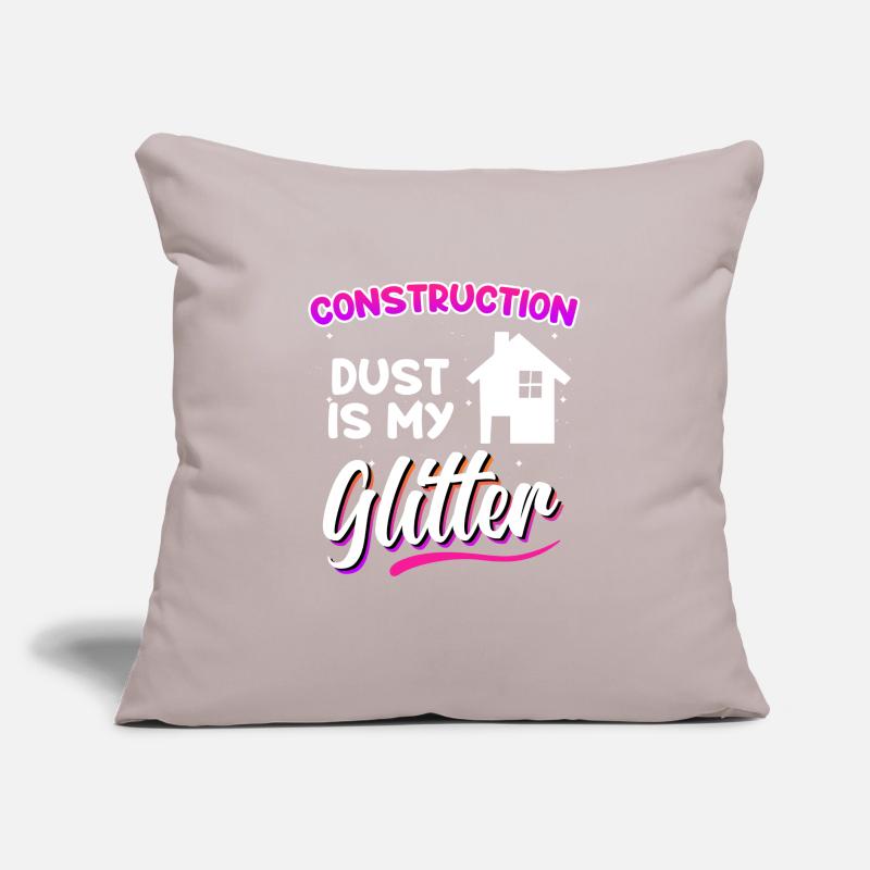 Client Builder Baustaub Eigenheim Sofa pillow with filling 45cm x 45cm