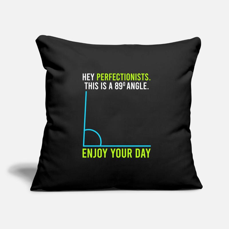 This is an 89° angle for perfection lists Sofa pillow with filling 45cm x 45cm
