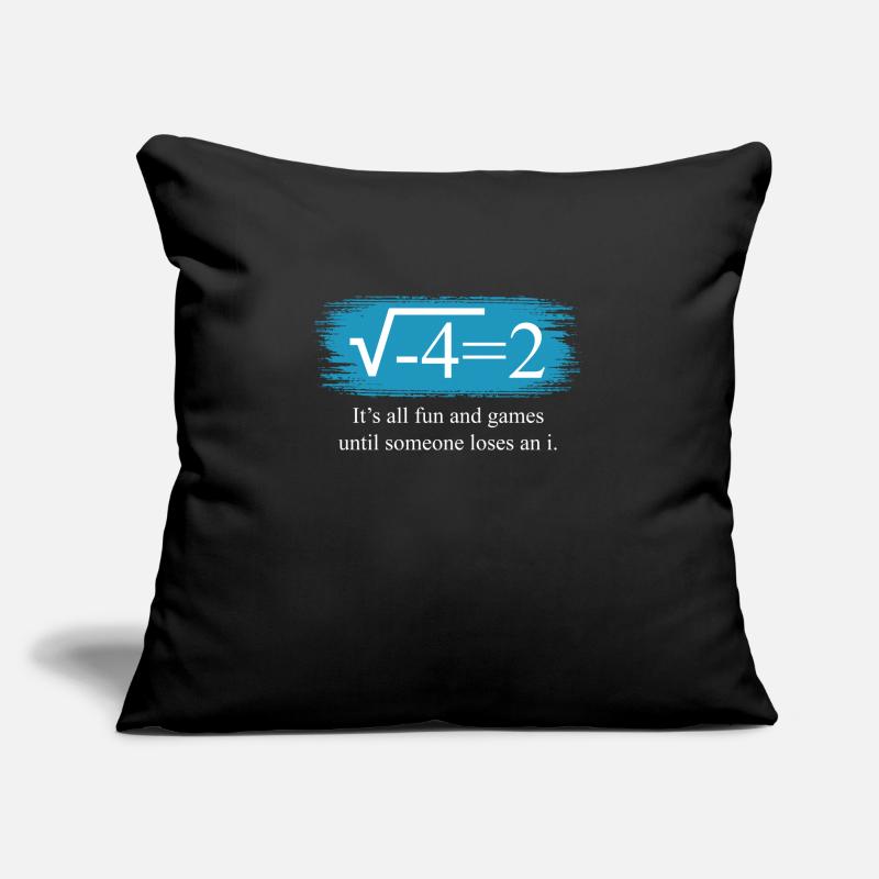 Funny Math Saying Complex Numbers Sofa pillow with filling 45cm x 45cm