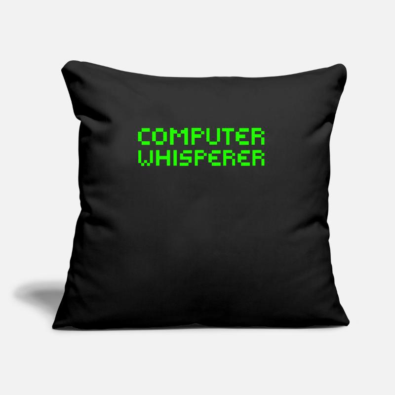 Computer Whisperer for Programmers Sofa pillow with filling 45cm x 45cm