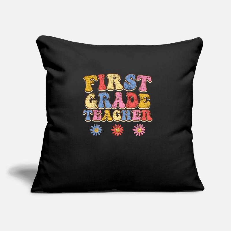 First class class teacher I am a teacher Sofa pillow with filling 45cm x 45cm