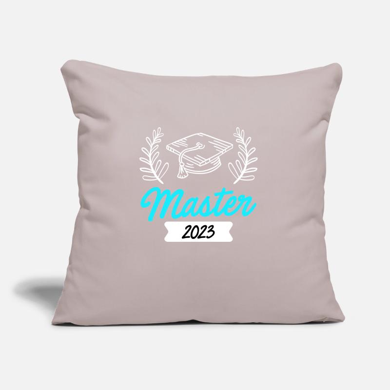 Master 2023 Programme de Master Master Coussin et housse de 45 x 45 cm