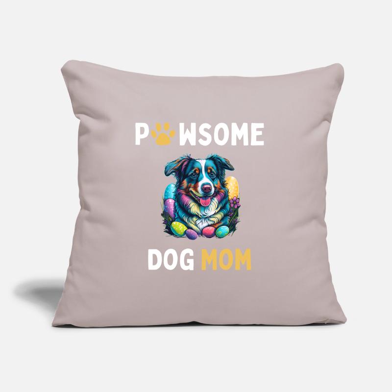 Australian Shepherd Easter Egg Hunter Mom Costume Sofa pillow with filling 45cm x 45cm
