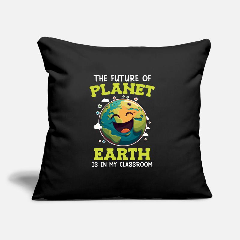 Save the Earth EnvironmentDear Environmentally Conscious Children Sofa pillow with filling 45cm x 45cm