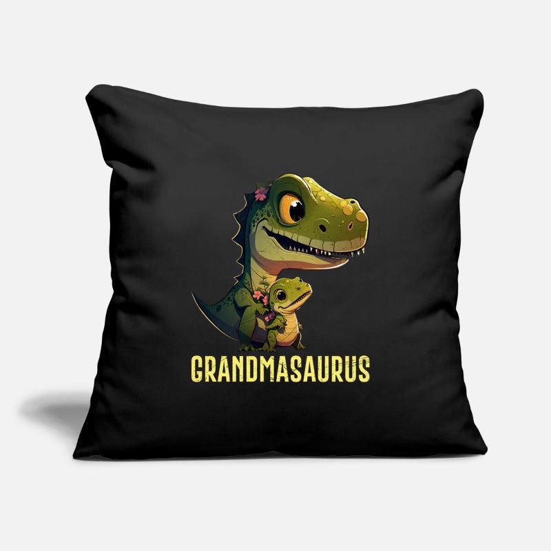 Omasaurus Grandma Muttertag Dinosaurier Fan Sofakissen mit Füllung 45 x 45 cm