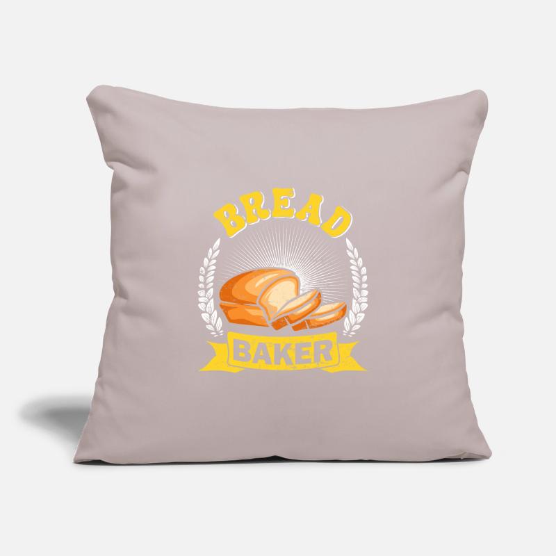 Konditor Bäcker Bread Baker Brotbacken Sofakissen mit Füllung 45 x 45 cm
