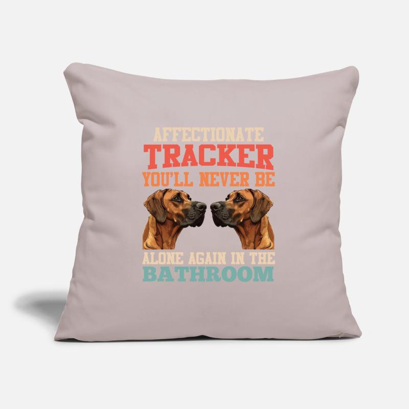 Rhodesian Ridgeback Owner AFFECTIONATE TRACKER Sofa pillow with filling 45cm x 45cm