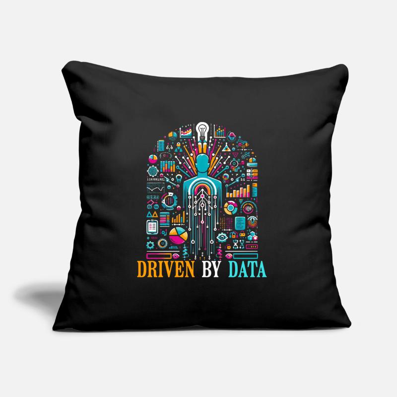 Data Science, Data Analysis, Machine Sofa pillow with filling 45cm x 45cm
