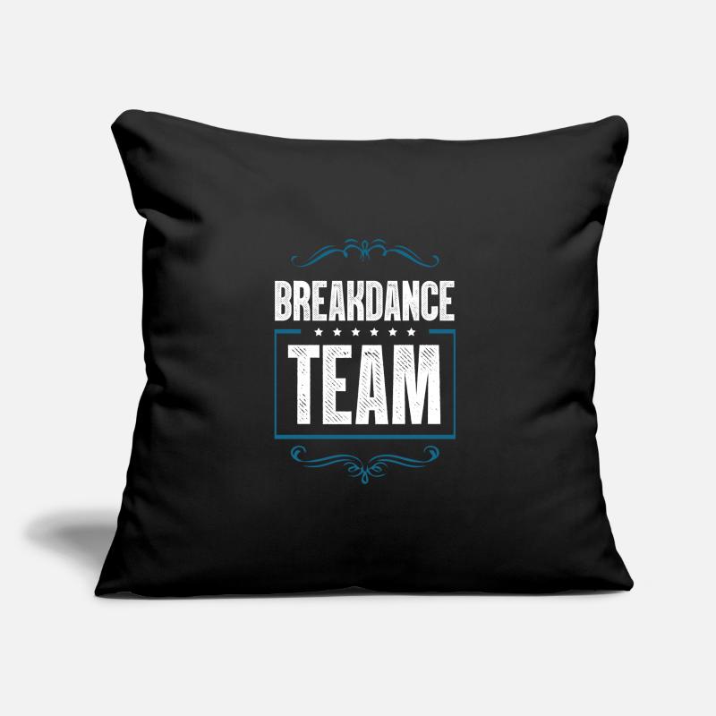 Équipe de breakdance Coussin et housse de 45 x 45 cm