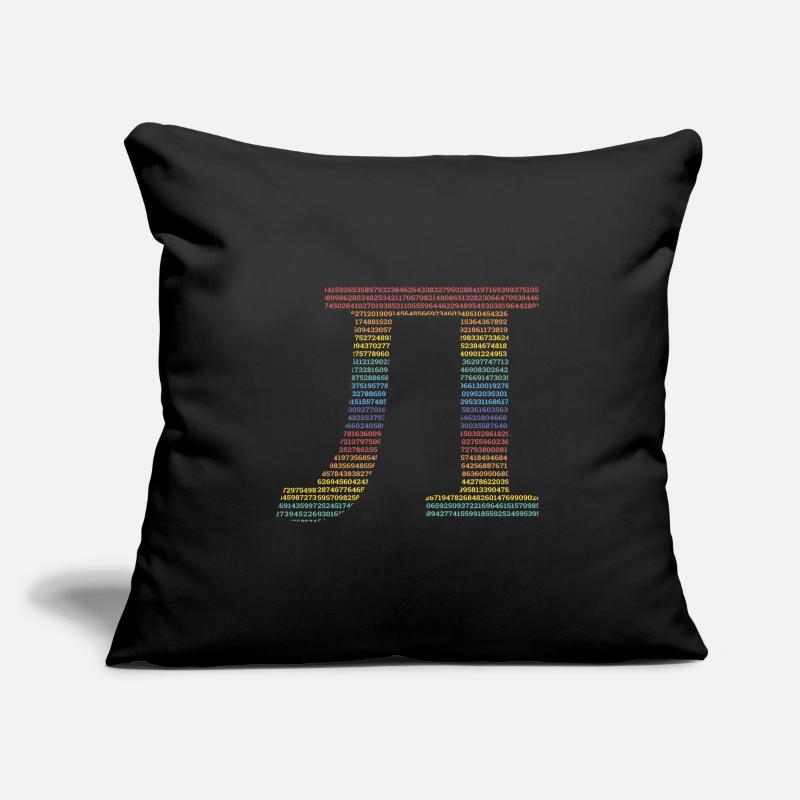 Pi Symbol Math Math Numbers Rainbow Sofa pillow with filling 45cm x 45cm