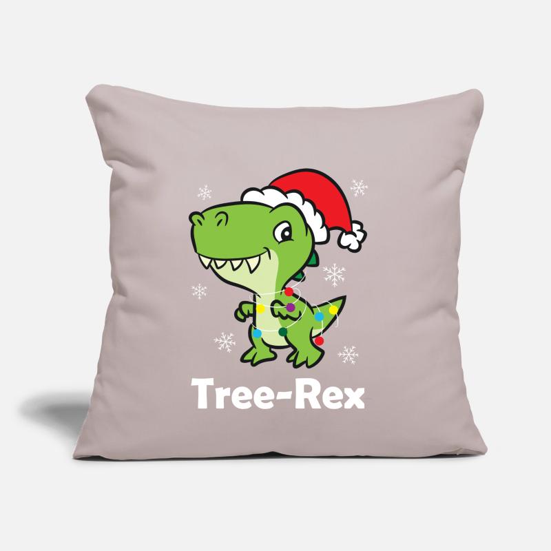 T-Rex - Tree-Rex String of Lights Sofa pillow with filling 45cm x 45cm